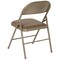 Emma and Oliver 2 Pack Home & Office Portable Vinyl Folding Metal Event Chair